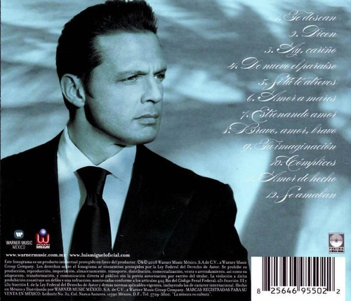 Luis Miguel - Complices - Disco Cd