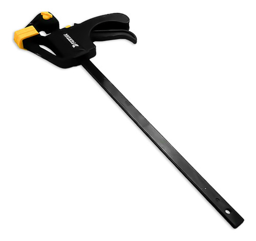 Kit Grampo Aperto Rápido 6 Pçs Fertak Preto Fixação 300mm