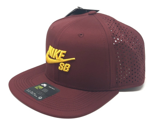 Gorra Nike Sb Aero Pro Team Burgundy  Hat 100% Original