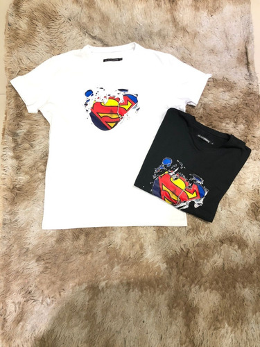 Remera Estampada Hombre Supermán X Mayor Ymenor Exc. Calidad