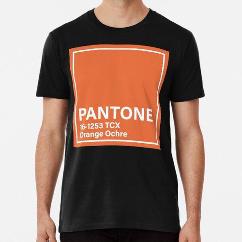 Remera Pantone 16-1253 Tcx Naranja Ocre Algodon Premium