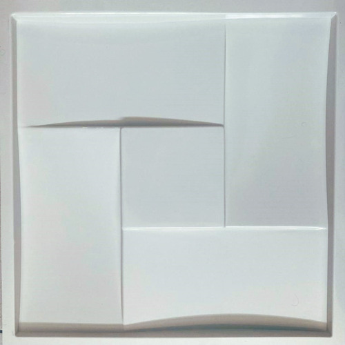 Forma Molde De Gesso 3d Cimento Abs Placa Trançadão 50x50