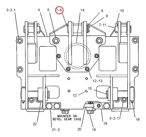 Pino Do Ripper Trator De Esteira Caterpillar D5e/d5b -3k7845