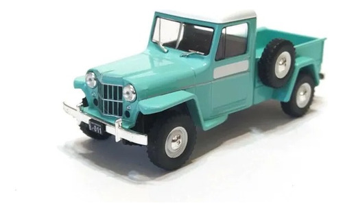 Jeep Ika Willys Baqueano Ixo Pct 1:43 11 Cms Largo