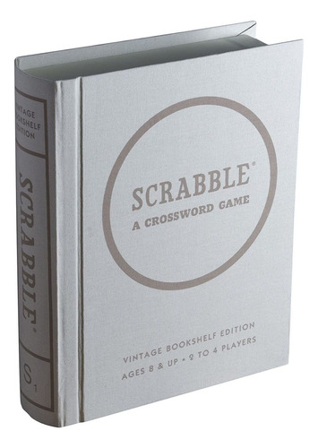 Scrabble Linen Book Vintage Edition Juego De Mesa