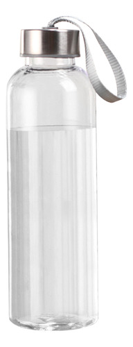 Botella De Agua Portátil De Plástico Transparente De 300 Ml