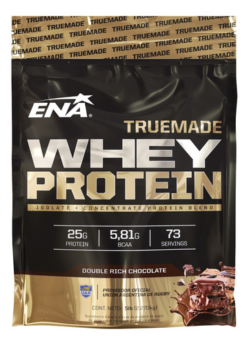 Ena True Made Whey Protein Isolate X5lb - Sabor Chocolate