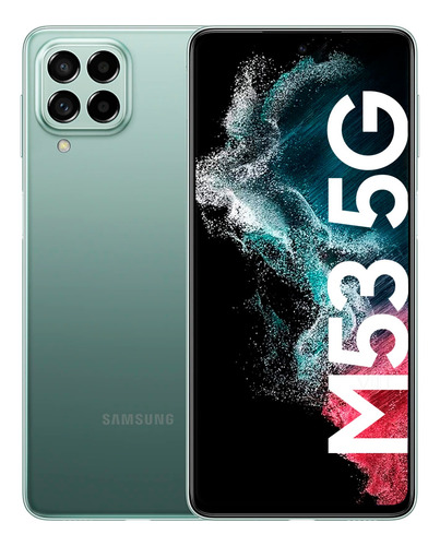 Celular Samsung Galaxy M53 5g 128gb 8gb Verde Sm-m536b/dsn