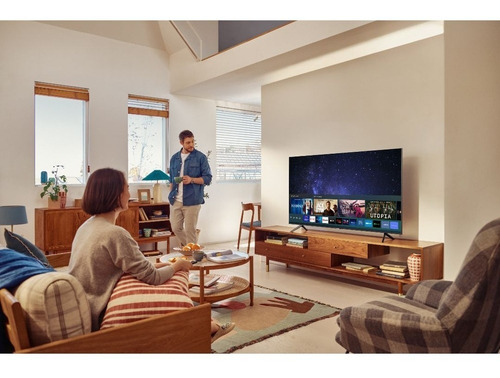 Imagem 4 de 8 de Samsung Smart Tv 43 Uhd 4k 43au7700, Processador Crystal 4k