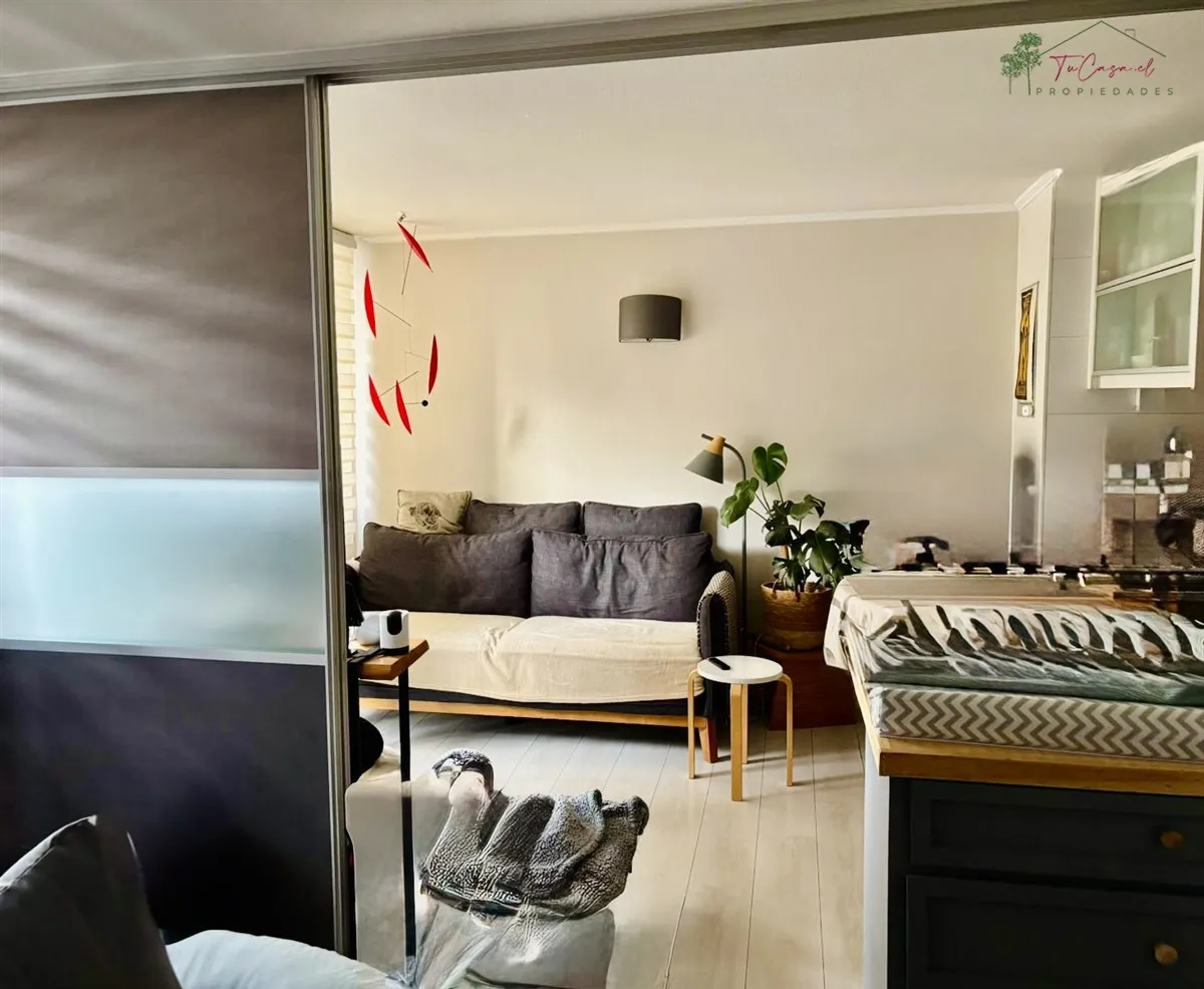 Imagen 4 de 20 de Departamento En Arriendo 1d/1b Estacionamiento, Bodega Ñuñoa