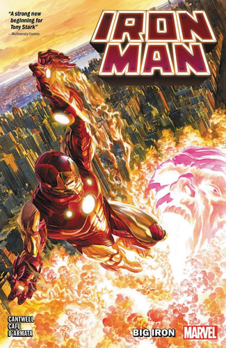 Iron Man Vol. 1 TPB, de Cantwell, Christopher. Editorial Marvel, tapa blanda en inglés, 2021