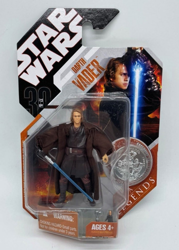 Star Wars 30 Aniversario Saga Legends Anakin Vader Unico!!!