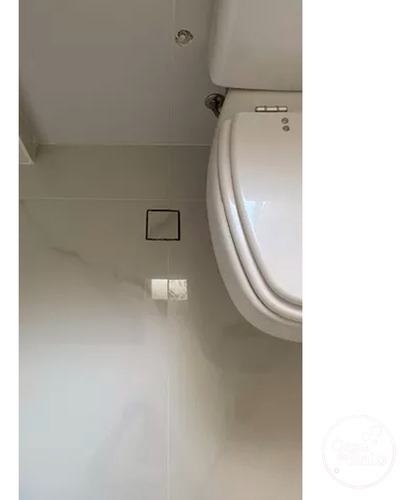 Ralo Oculto 10x10 Cm Inox 304 Com Telinha