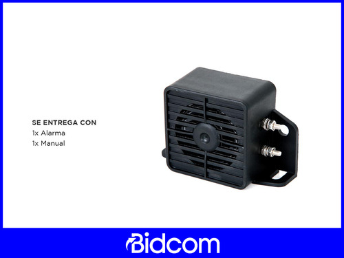 Sirena De Retroceso Gadnic Marcha Atrás 20w Bocina