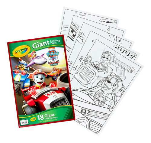 Crayola Giant Coloring Pages Paw Patrol
