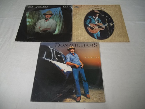 Lp Vinil - Don Williams - 3 Discos