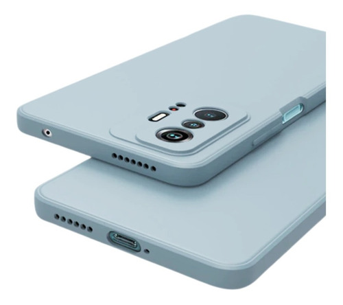 Carcasa Silicón Para Xiaomi Mi 11t Con Protección Cámara