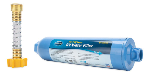 Camco Tastepure - Filtro De Agua Y Protector De Manguera Par