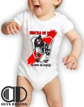 Comprar Bodys Bebes River Plate - Hincha De River Como Mi Papá