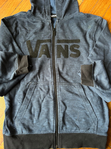 Buzo Huddie Vans Niño, Traído De Usa, Impecable (Usado)