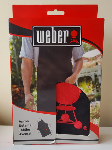 Delantal Weber Especial Para Parrilladas