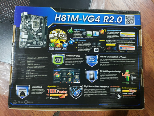 Combo Pc Intel Asrock Performance: Motherboard + Teclado