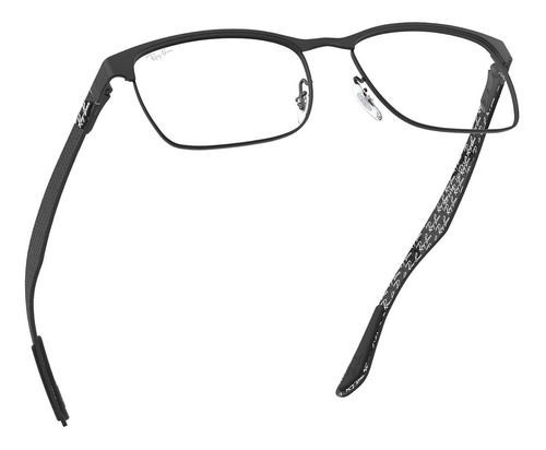 Armação Ray Ban Tech Rb8416 2503 55 Preto Fibra Carbono 8416