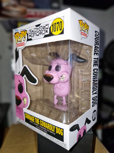 Funko Pop Perro Coraje 1070 (Usado)