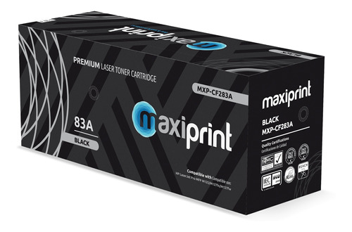 Toner Maxiprint Compatible Hp 83a Negro (cf283a)