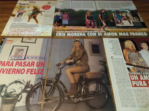 (aq014) Cris Morena * Recortes Revistas Clippings