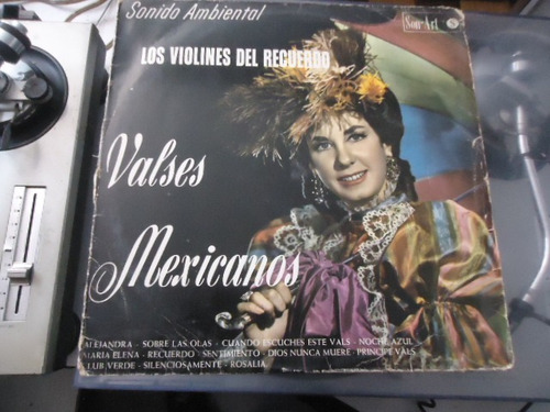 Valses Mexicanos Los Violines Del Recuerdo Lp
