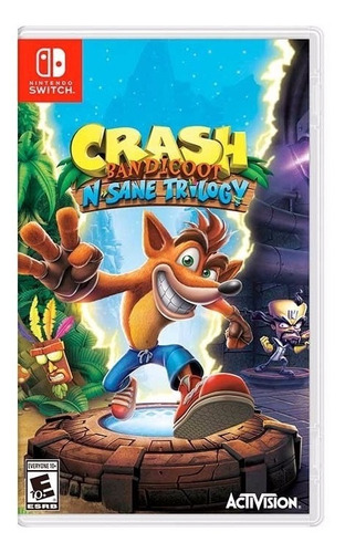 Crash Bandicoot: N. Sane Trilogy Standard Edition Activision Nintendo Switch Físico