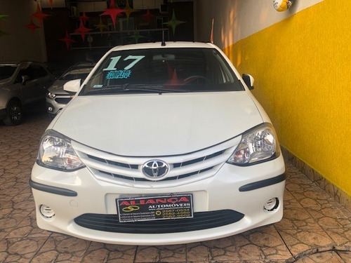 Etios X 1.3 Flex, Completo, 2017, Branco