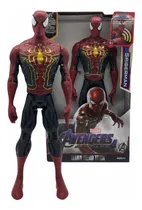 Comprar Muñecos Advengers Spiderman Vs Hombre Araña 30 Cm Luz Sonido