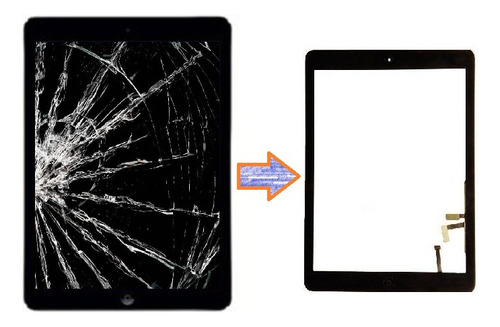 Cambio Touch Vidrio Para iPad Air/iPad 5 Instalacion Gratis