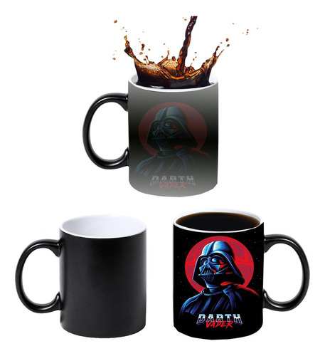 Mug Taza Pocillo Mágico S T A R   W A R S