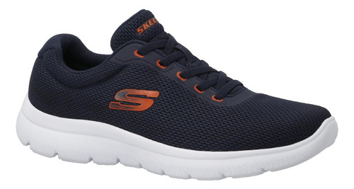 Tenis Casual Pv891008 Corte Textil Ojal Metal Forma Regular