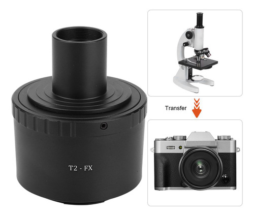 Adaptador Metálico Para Microscopio T2-fx Para Montaje En T