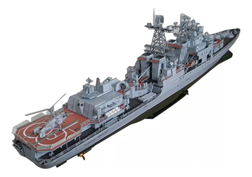 Maqueta Diy Del Destructor Admiral Levchenko A Escala 1/200