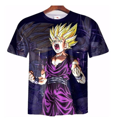 Remera Dragon Ball Z Gohan Ranwey Pr156