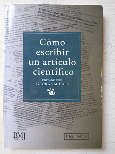 Como Escribir Un Articulo Cientifico George M. Hall