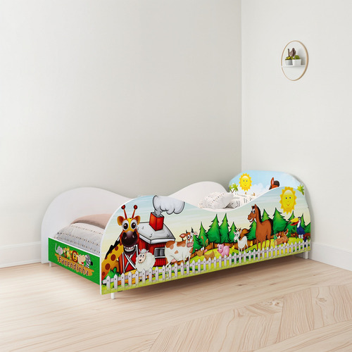 Mini Cama Infantil Fazendinha 100% Mdf- A Cama Mais Vendida