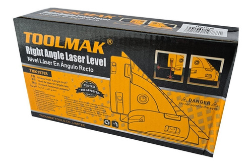 Imagen 4 de 4 de Nivelador Nivel Laser Escuadra Nivel En 90° Angulo Recto Tmk