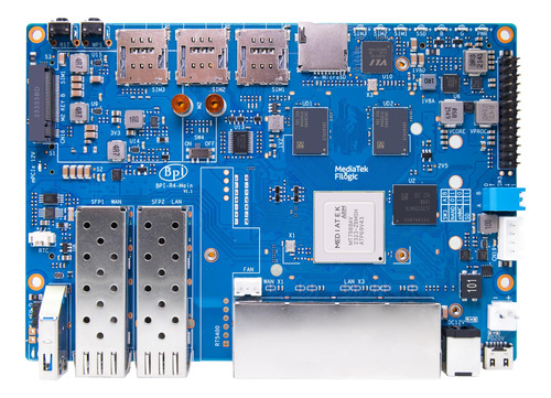 Router Wifi Inalámbrico De Doble Banda Banana Pi Bpi-r4 Wifi