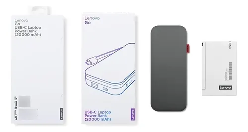 Power Bank Lenovo Go Usb -c Laptop Power Bank (20000mah) 65w