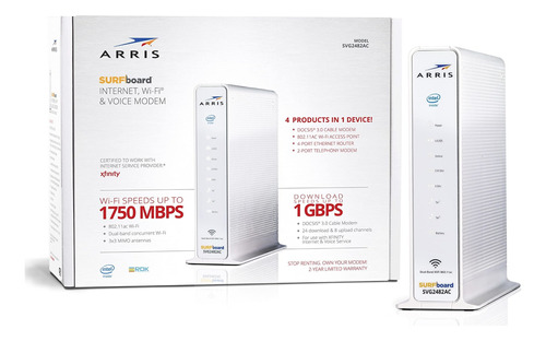 Modem Surfboard Docsis Certificado Para Xfinity Blanco