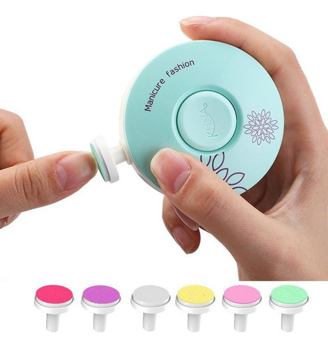 Pulidor Eléctrico Lima Uñas Bebe Niño Niña Cortauñas