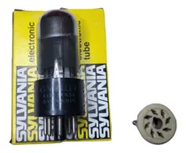 Comprar Válvula Electrónica 6v6 Gt 6v6 Nos Sylvania Usa Radio Antigu