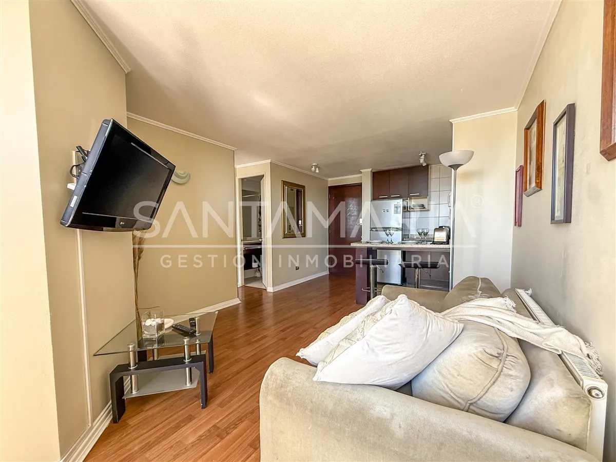 Imagen 4 de 15 de Arriendo Dpto Amoblado 1 Dorm En Orompello, Concepción