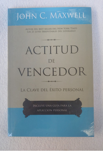 Actitud De Vencedor Libro Nuevo La Clave Del Exito Personal